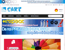 Tablet Screenshot of cartsrl.com